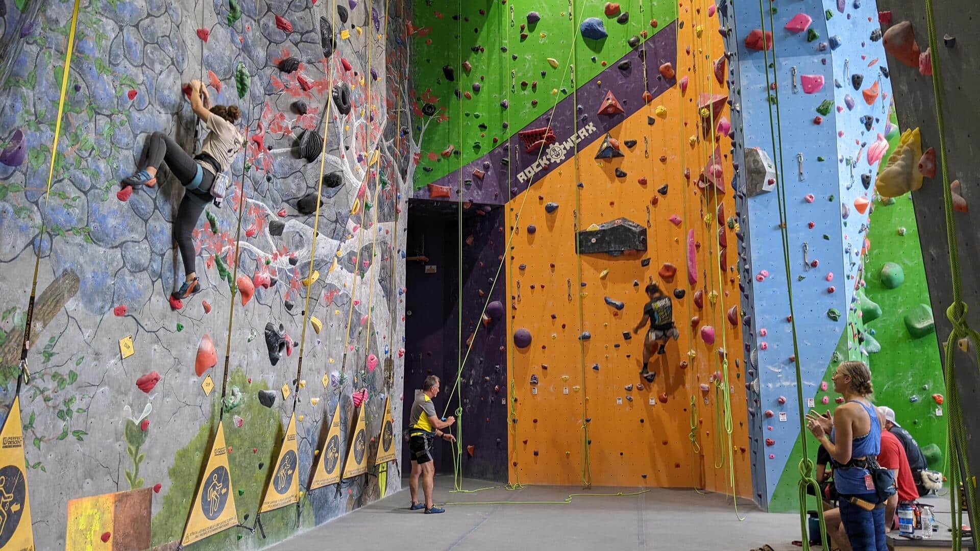 Here's why fitness enthusiasts recommend indoor wall climbing