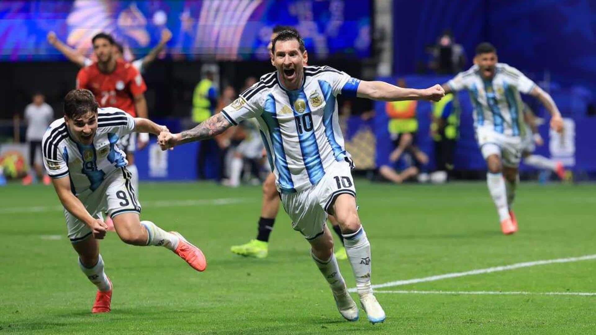 FIFA biased toward Messi, Argentina? Egypt's Hossam Hassan alleges