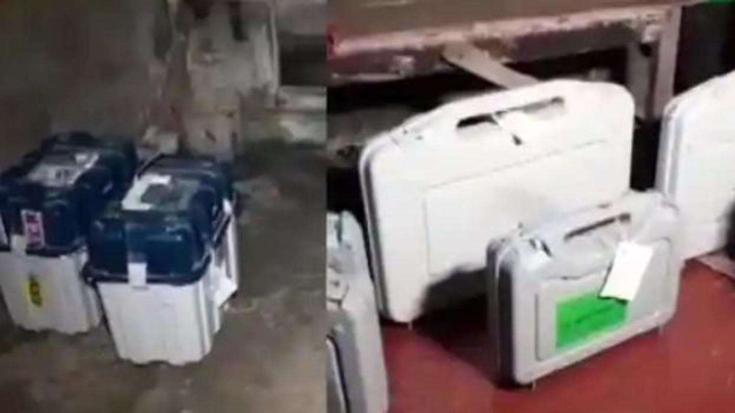 EC official took EVMs to politician-relative's house; slept over EC official took EVMs to politician-relative's house; slept over