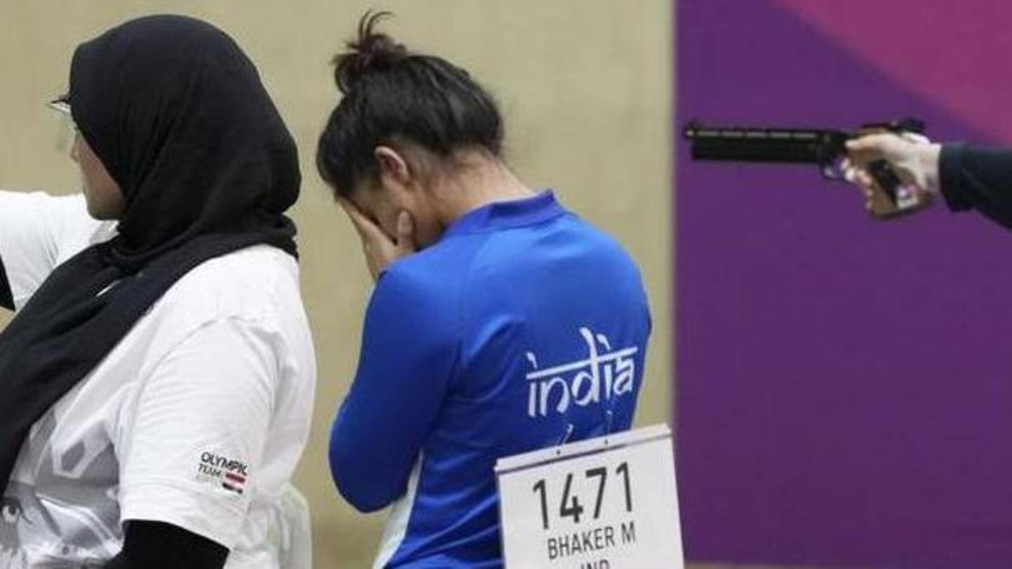 Indians misfire in air pistol events, fail to make finals