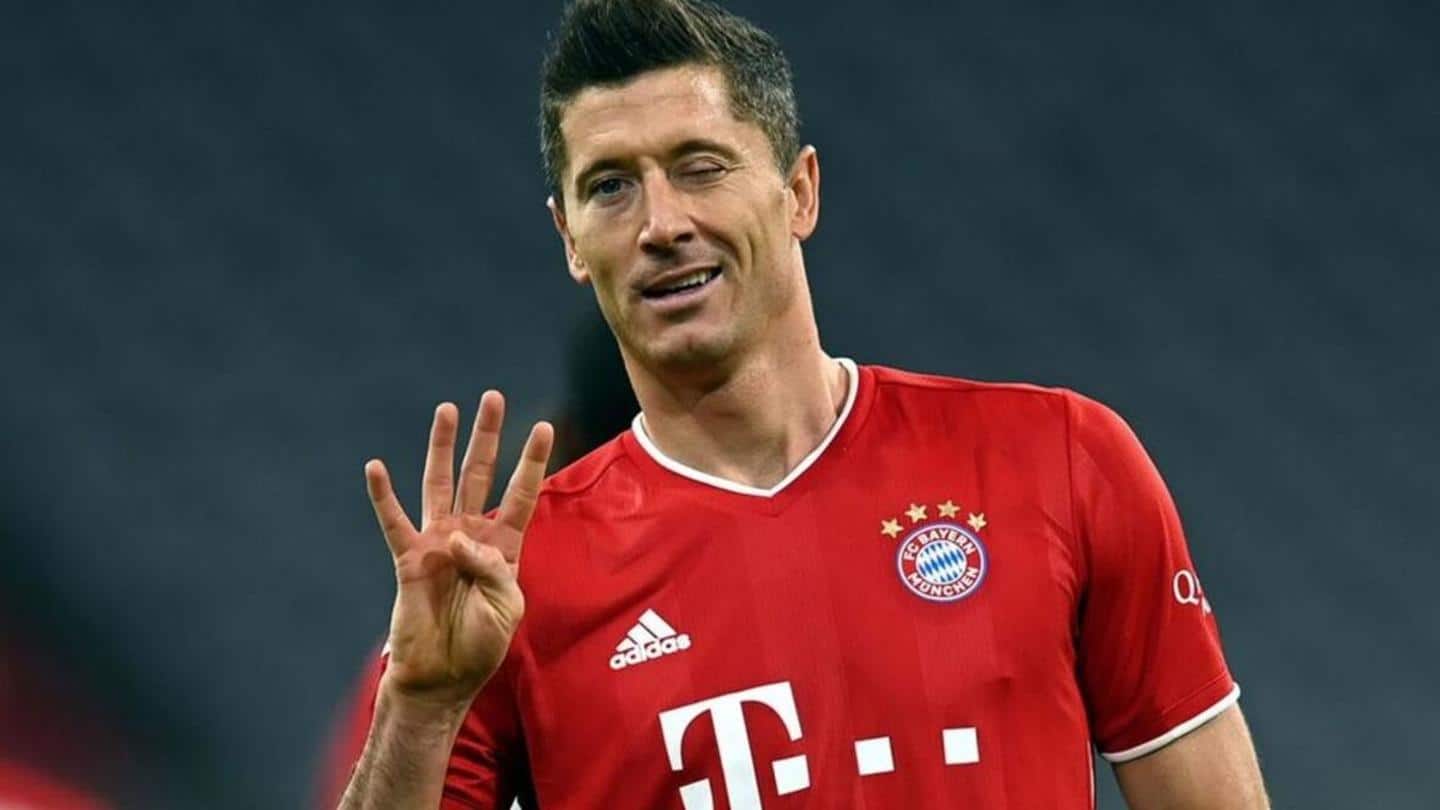 Lewandowski strzelił 48 goli dla Bayernu w sezonie 2020-21