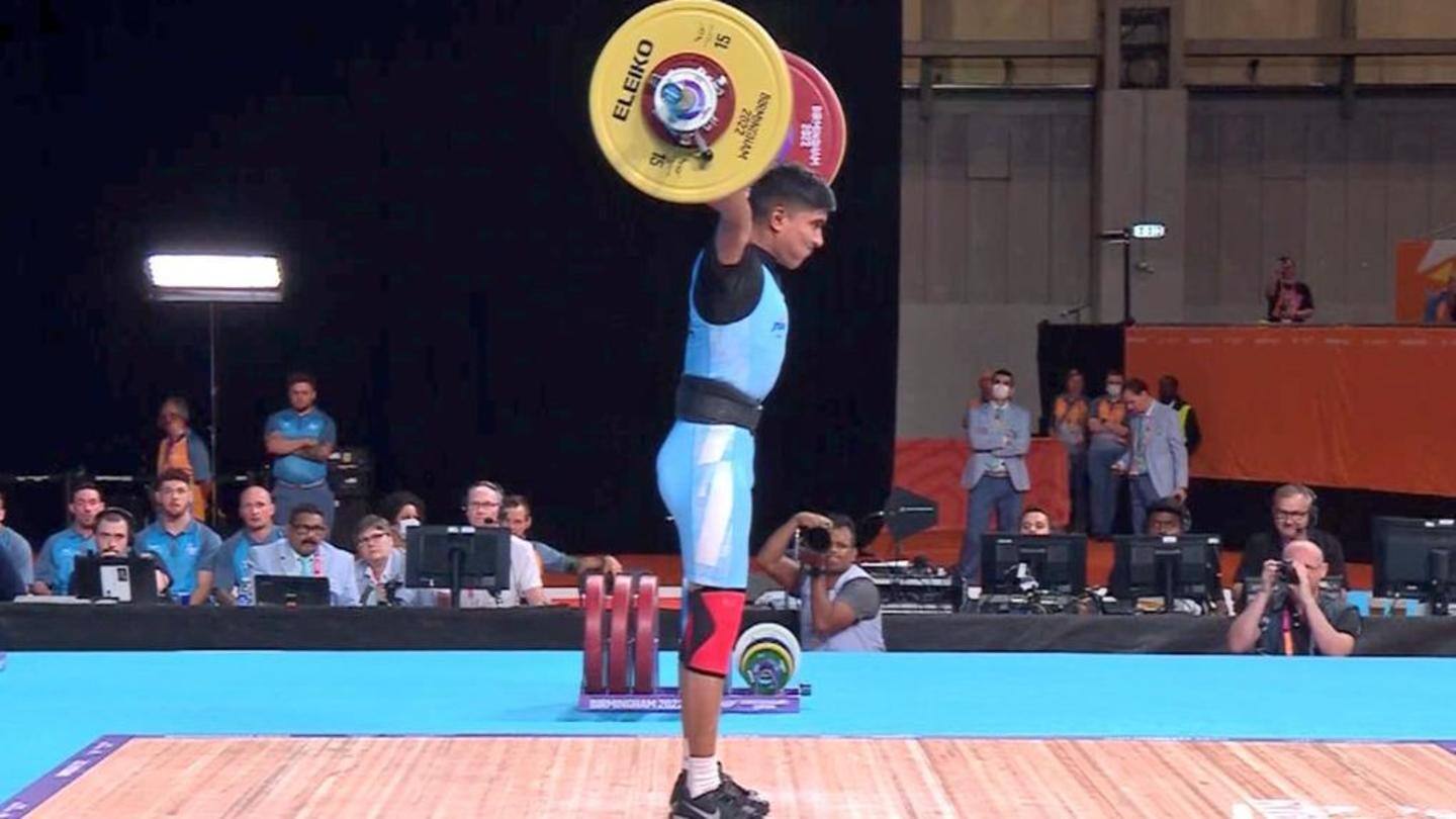 Commonwealth Games: Weightlifter Sanket Sargar gives India its first medal