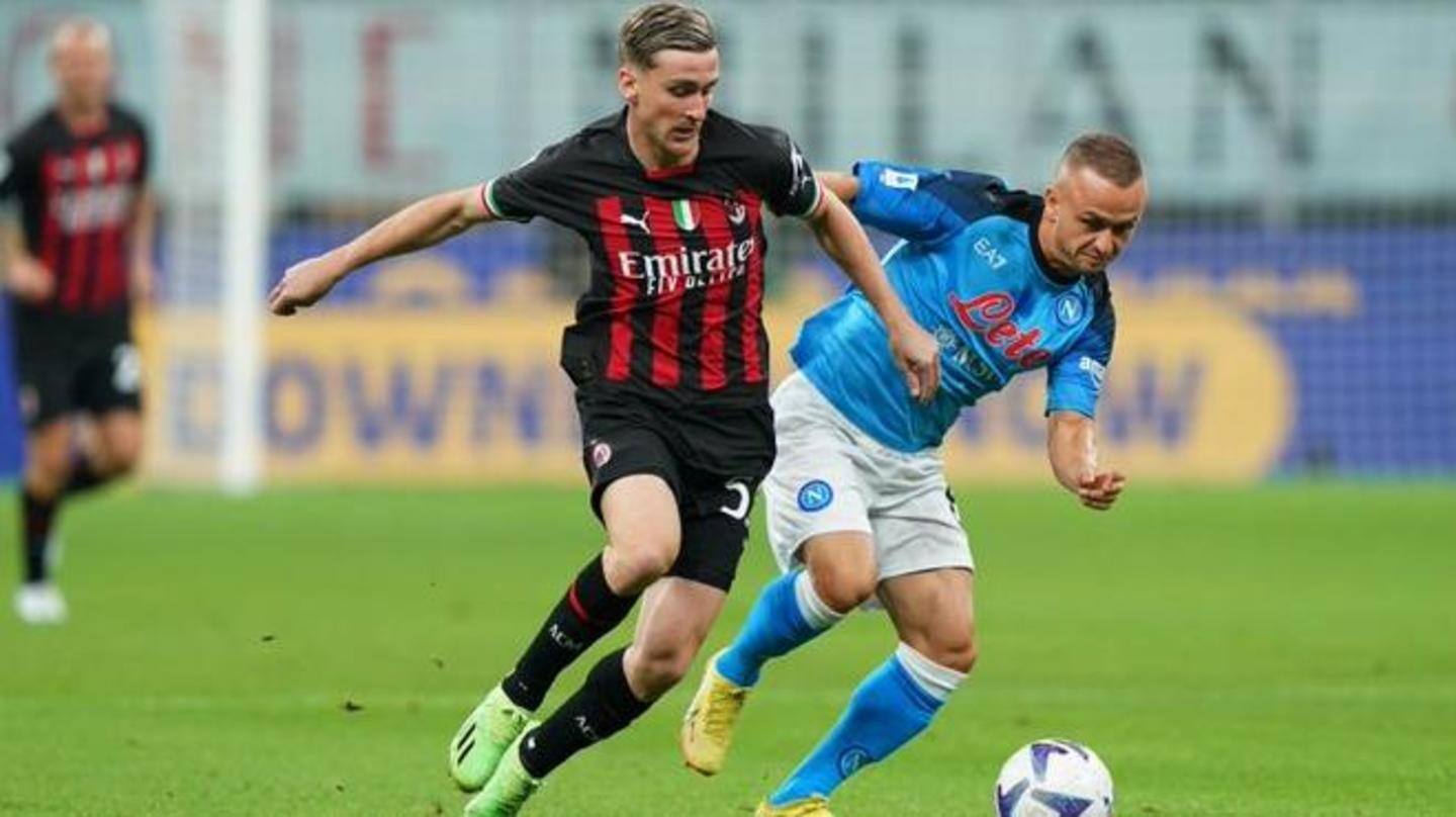 Serie A 2022/23, Napoli beat Milan 2-1: Key stats