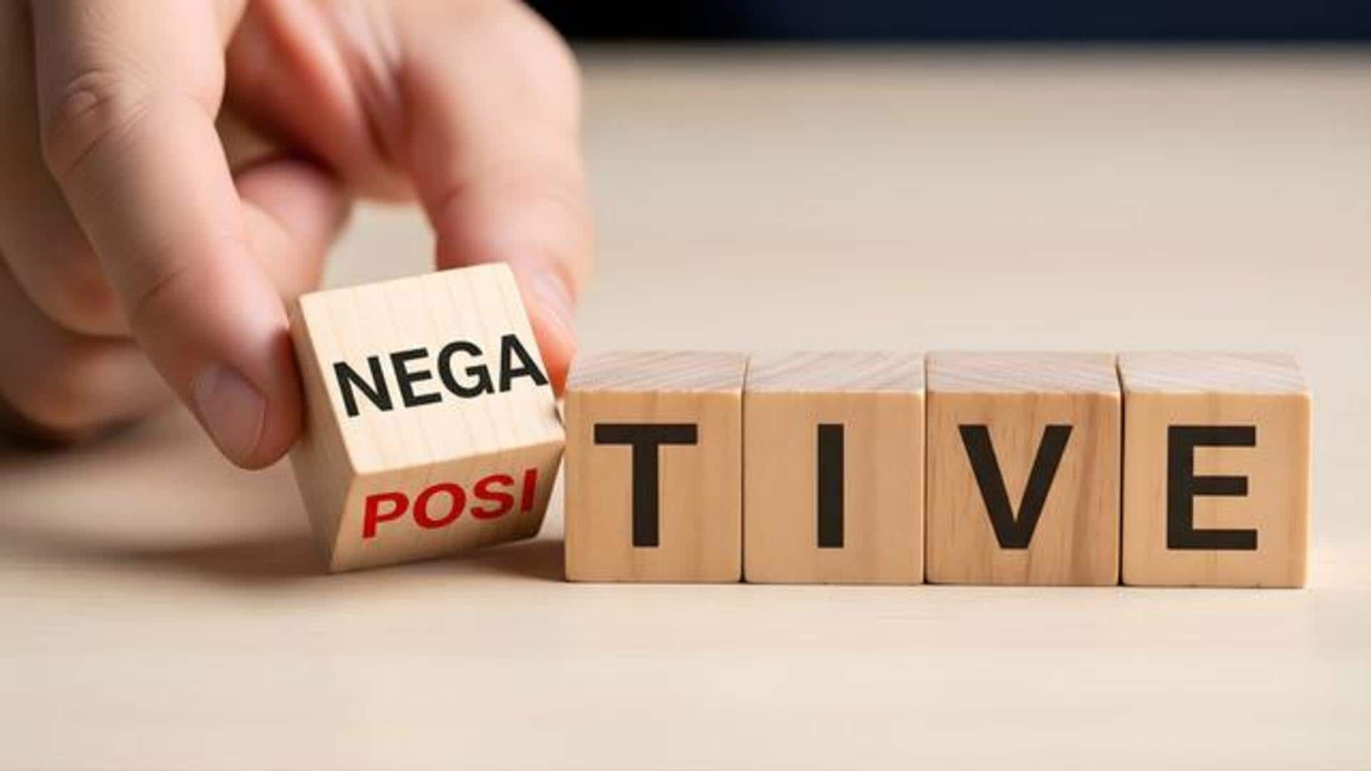 Want to overcome negativity? AI can help 