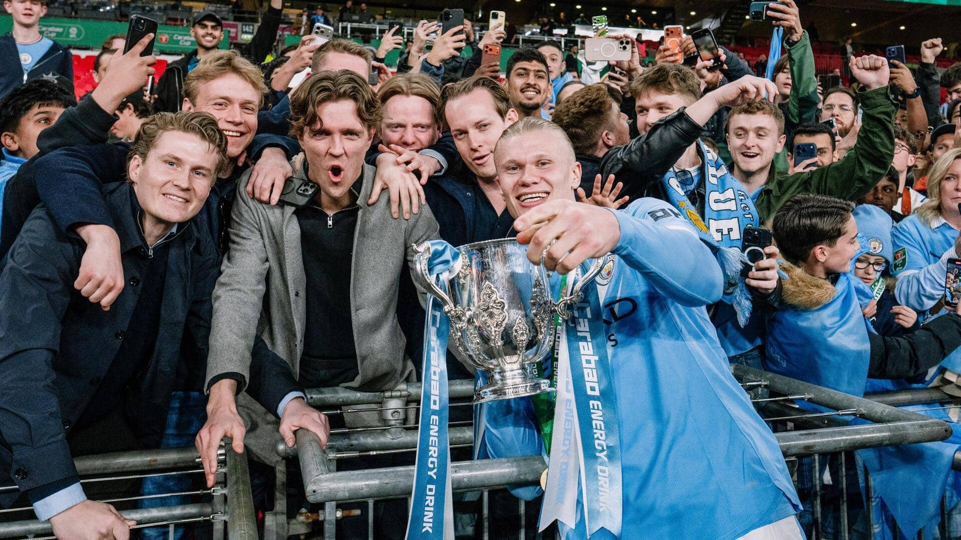 Carabao Cup final: Pep Guardiola amazed by Manchester City's performance 