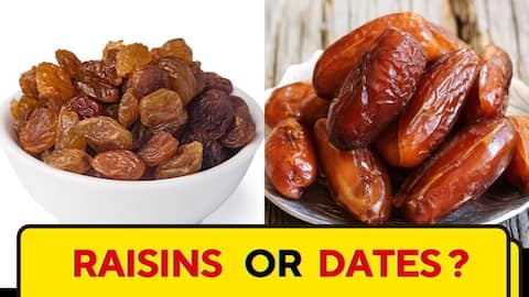 Raisins v/s dates: Which has more sugar?