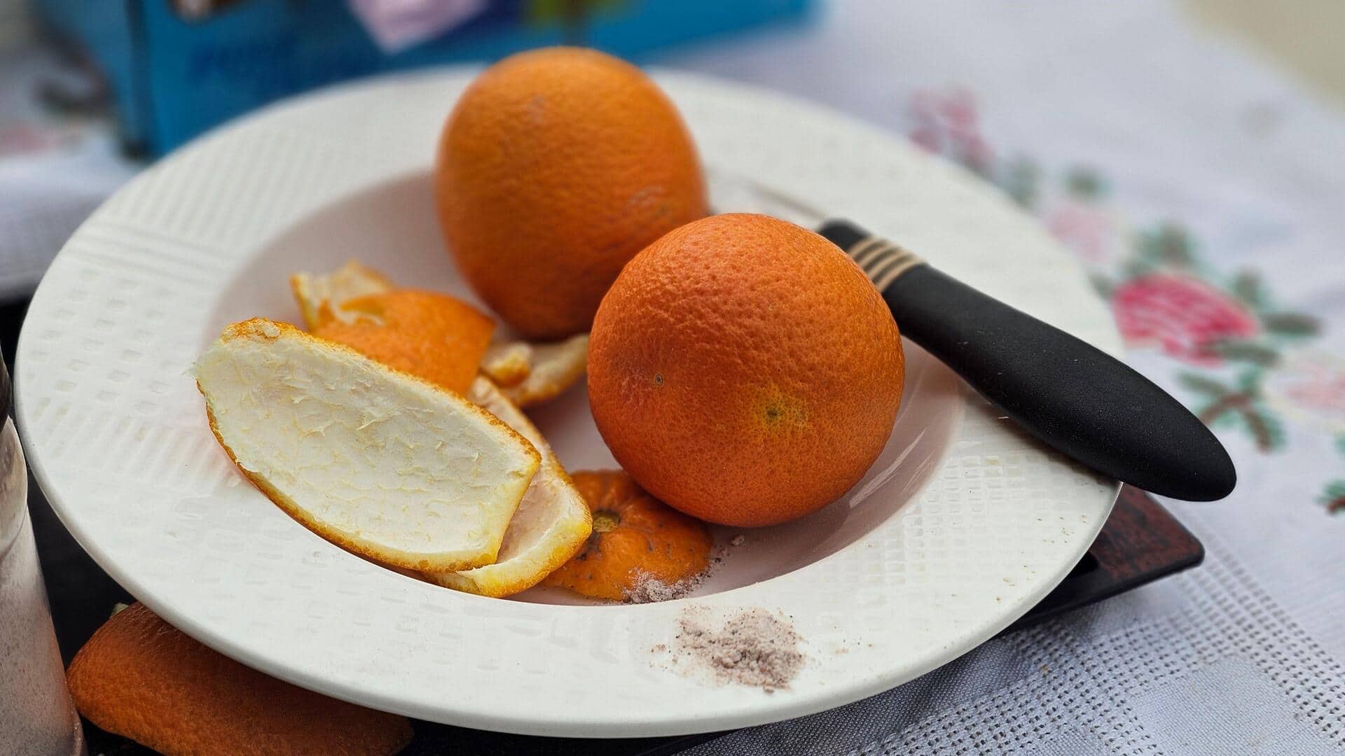 5 clever uses for orange peels around the house