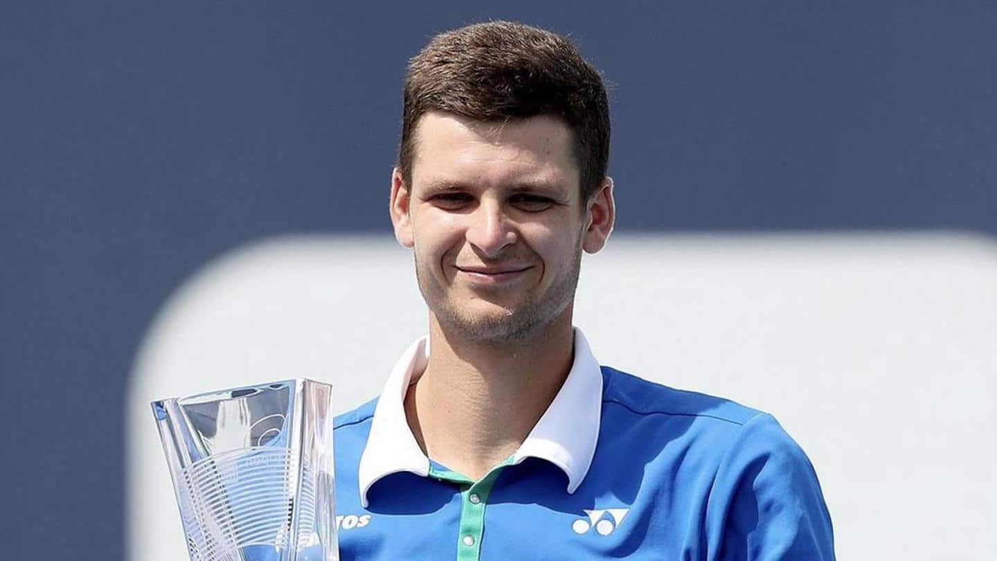 Hurkacz wins second title in 2021. breaks into top 20 Hurkacz wins second title in 2021. breaks into top 20