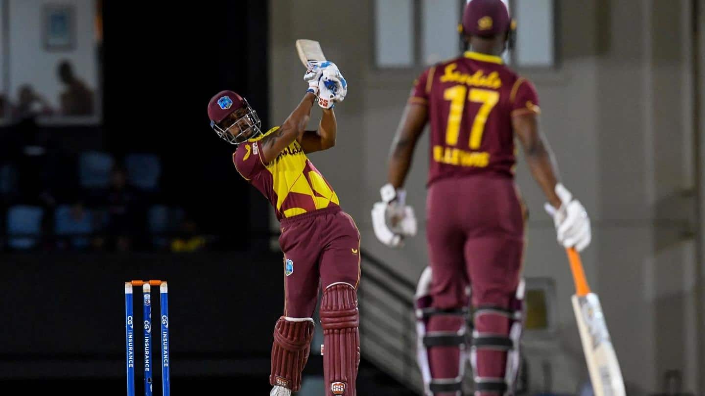 Third-most T20I fifties for WI Third-most T20I fifties for WI