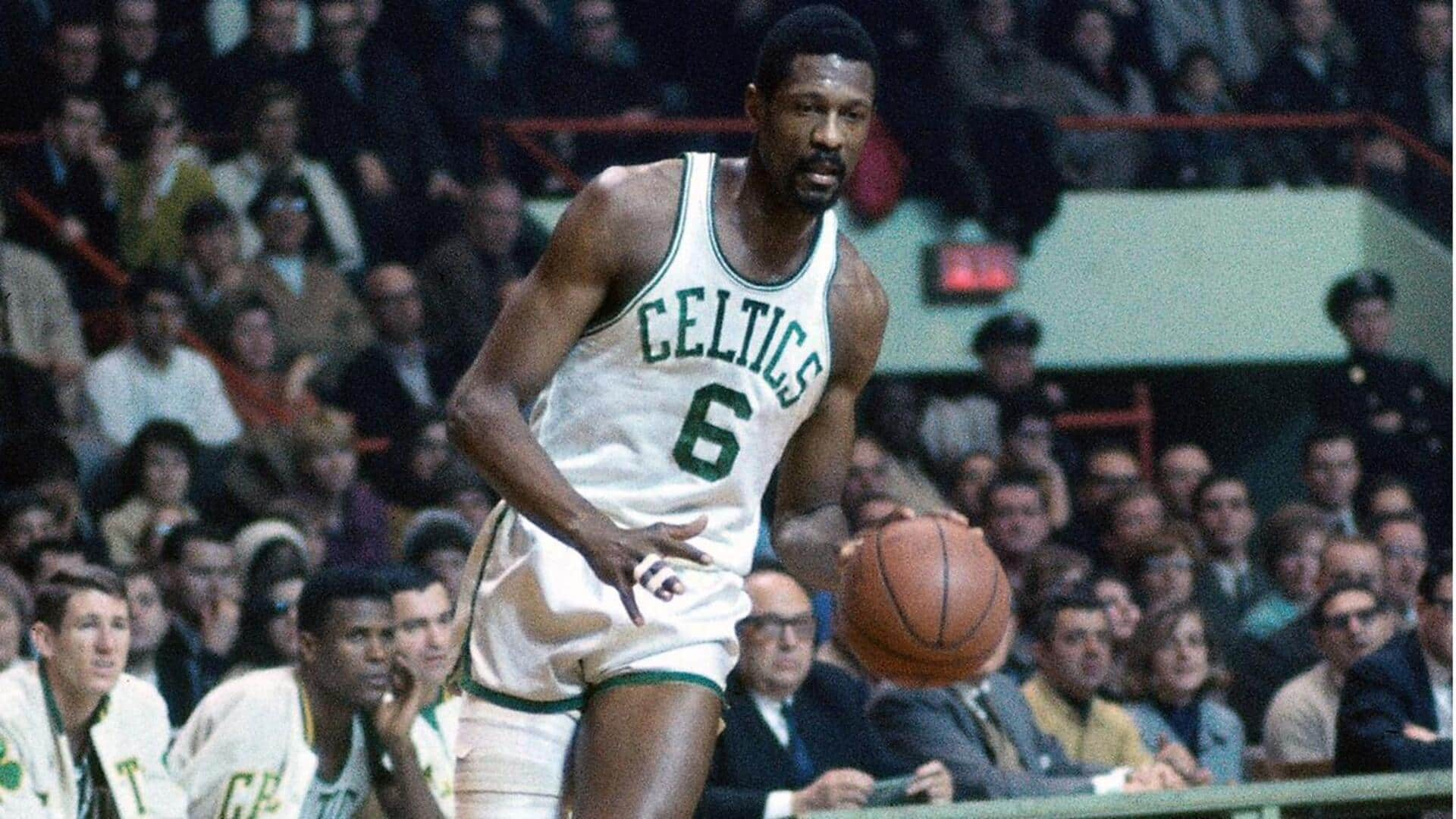 #ThisDayThatYear: Bill Russell makes his NBA debut for Boston Celtics