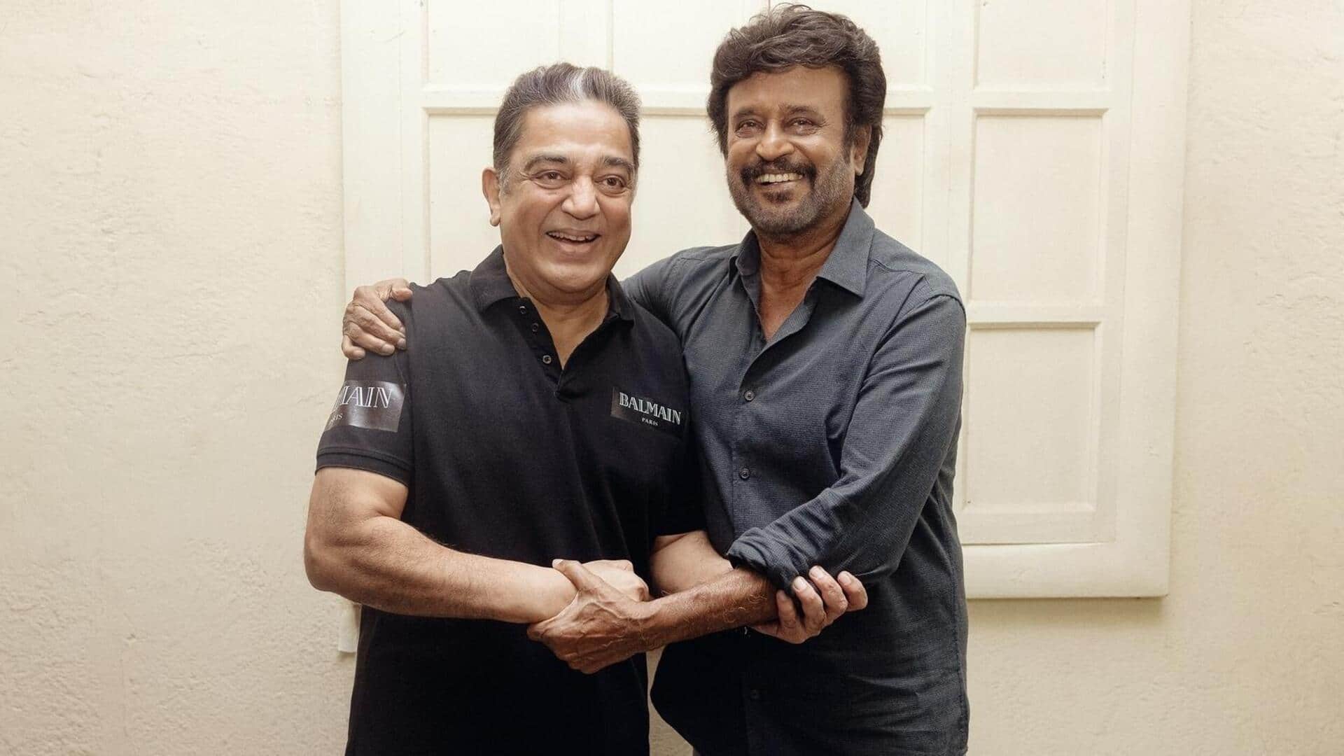 Kamal Haasan, Rajinikanth to collaborate after 40 years? Details here Kamal Haasan, Rajinikanth to collaborate after 40 years? Details here