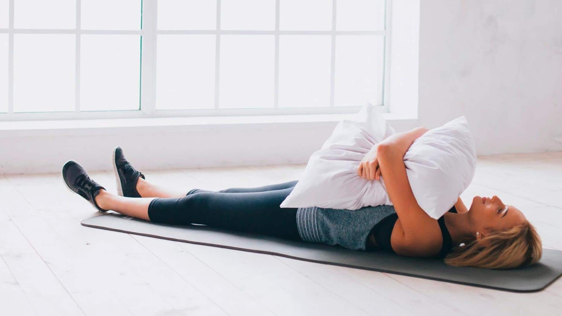 How to do yoga using household items