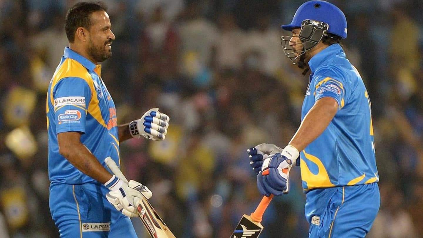 India Legends put up a substantial total India Legends put up a substantial total