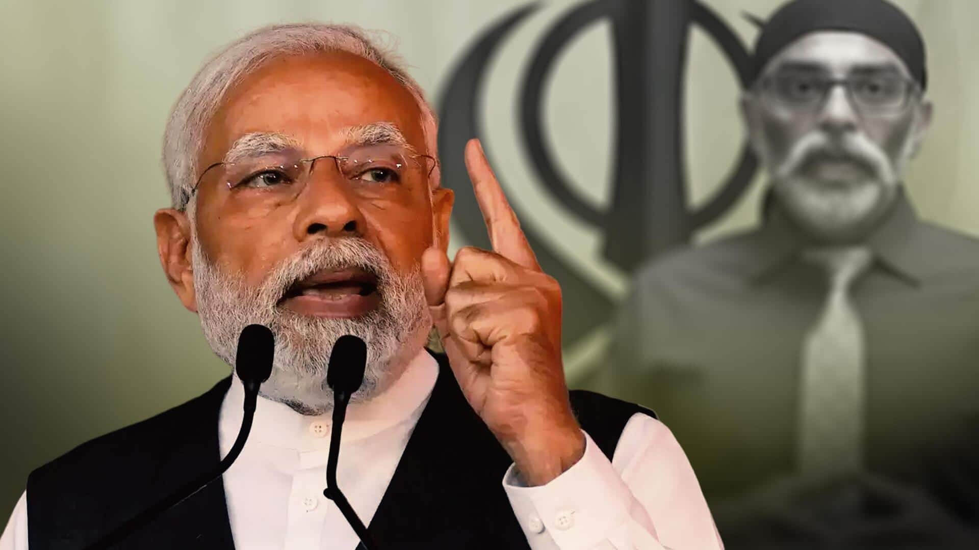 Committed to law: PM Modi on Pannun assassination plot allegations
