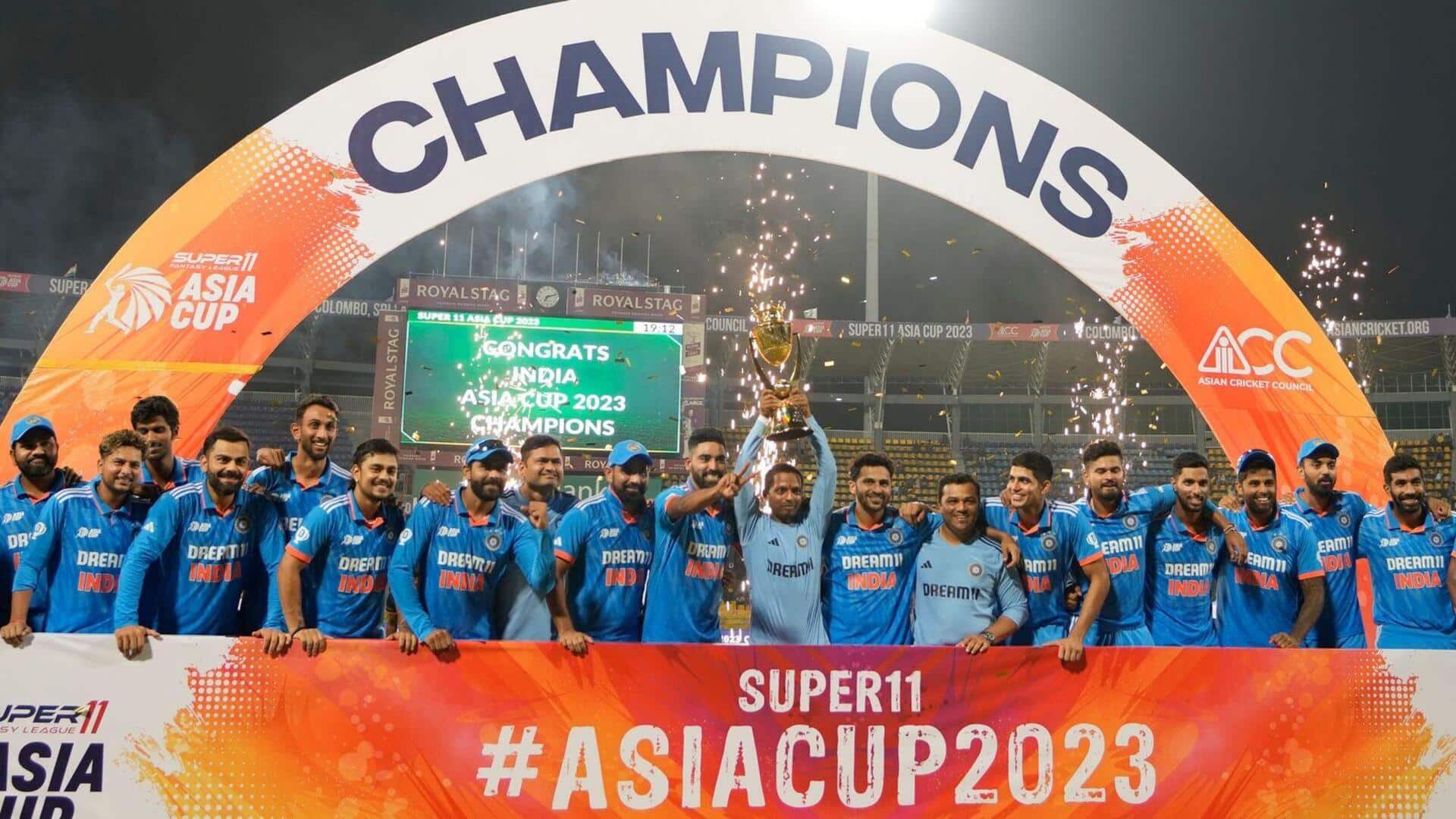 Asia Cup 2025 likely to be held in September: Details Asia Cup 2025 likely to be held in September: Details