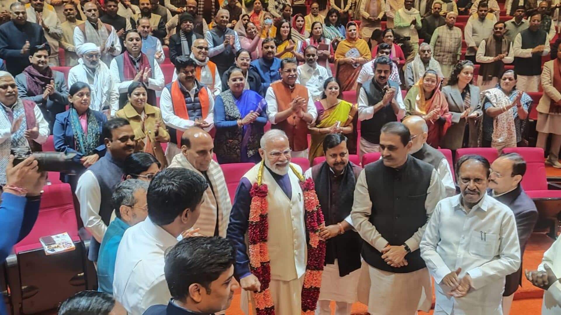 'Trajectory...tilting toward India': PM tells NDA MPs after India-US deal