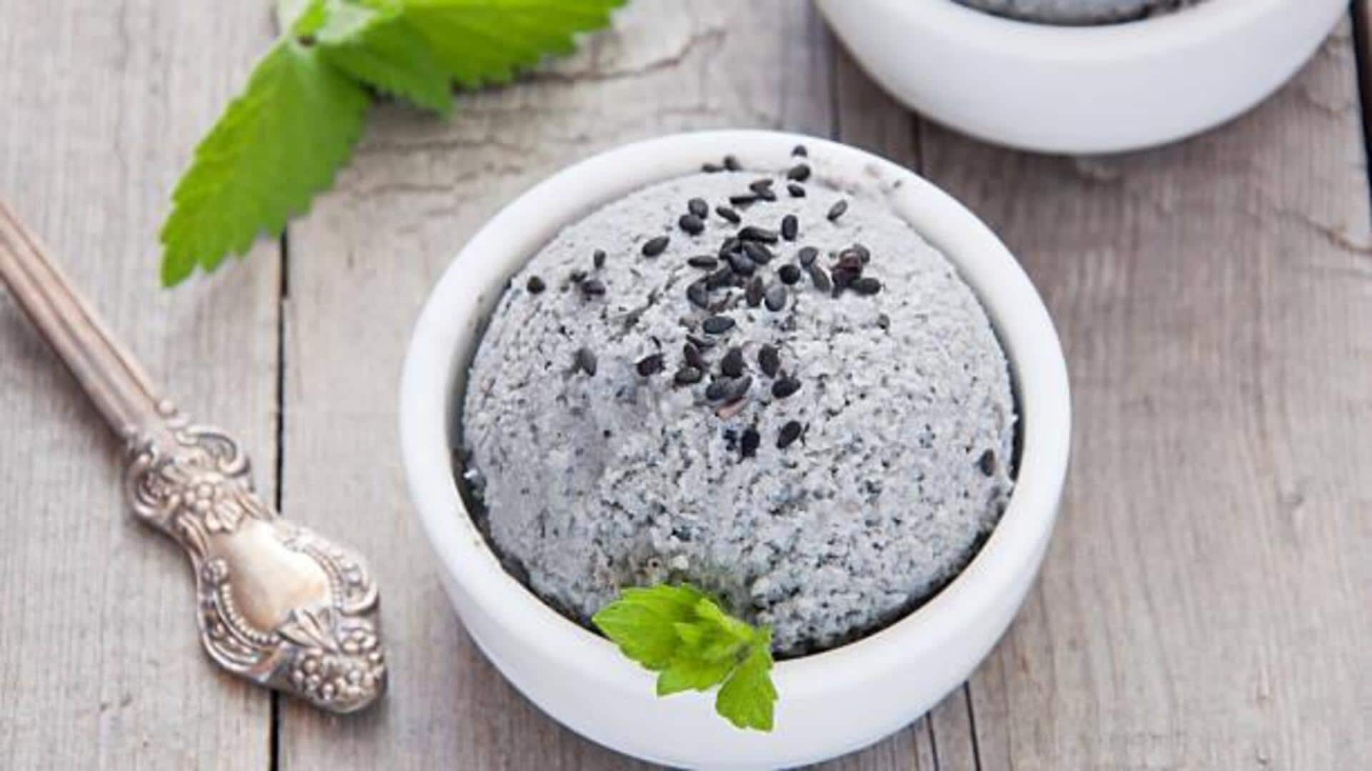 5-minute recipe: Sesame seed parfait 