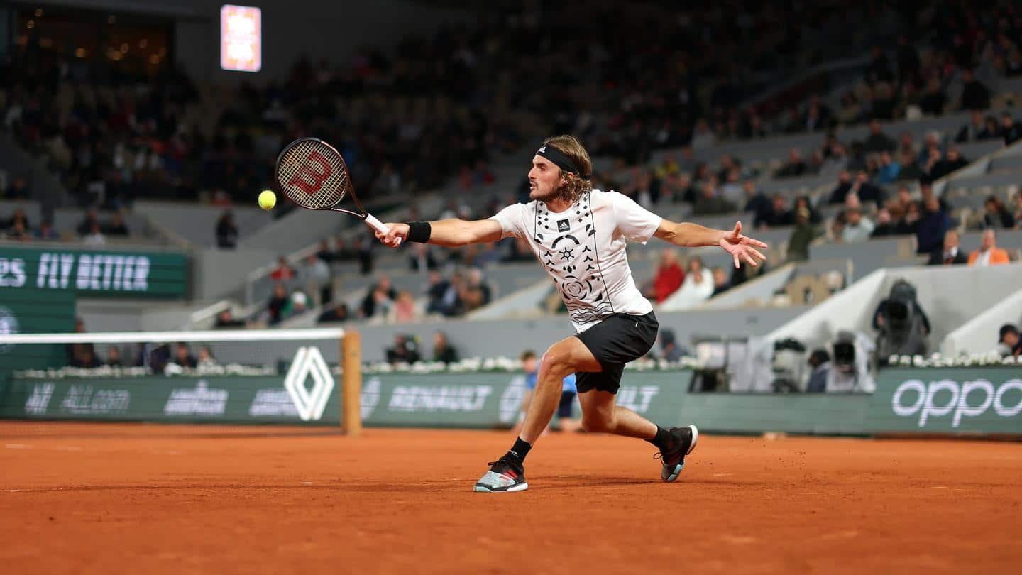 2022 French Open: Stefanos Tsitsipas downs Lorenzo Musetti