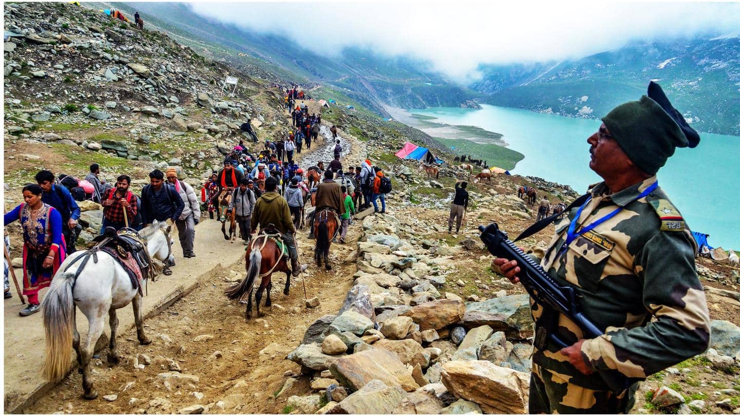 From RFID tags to drones, security arrangements for Amarnath Yatra