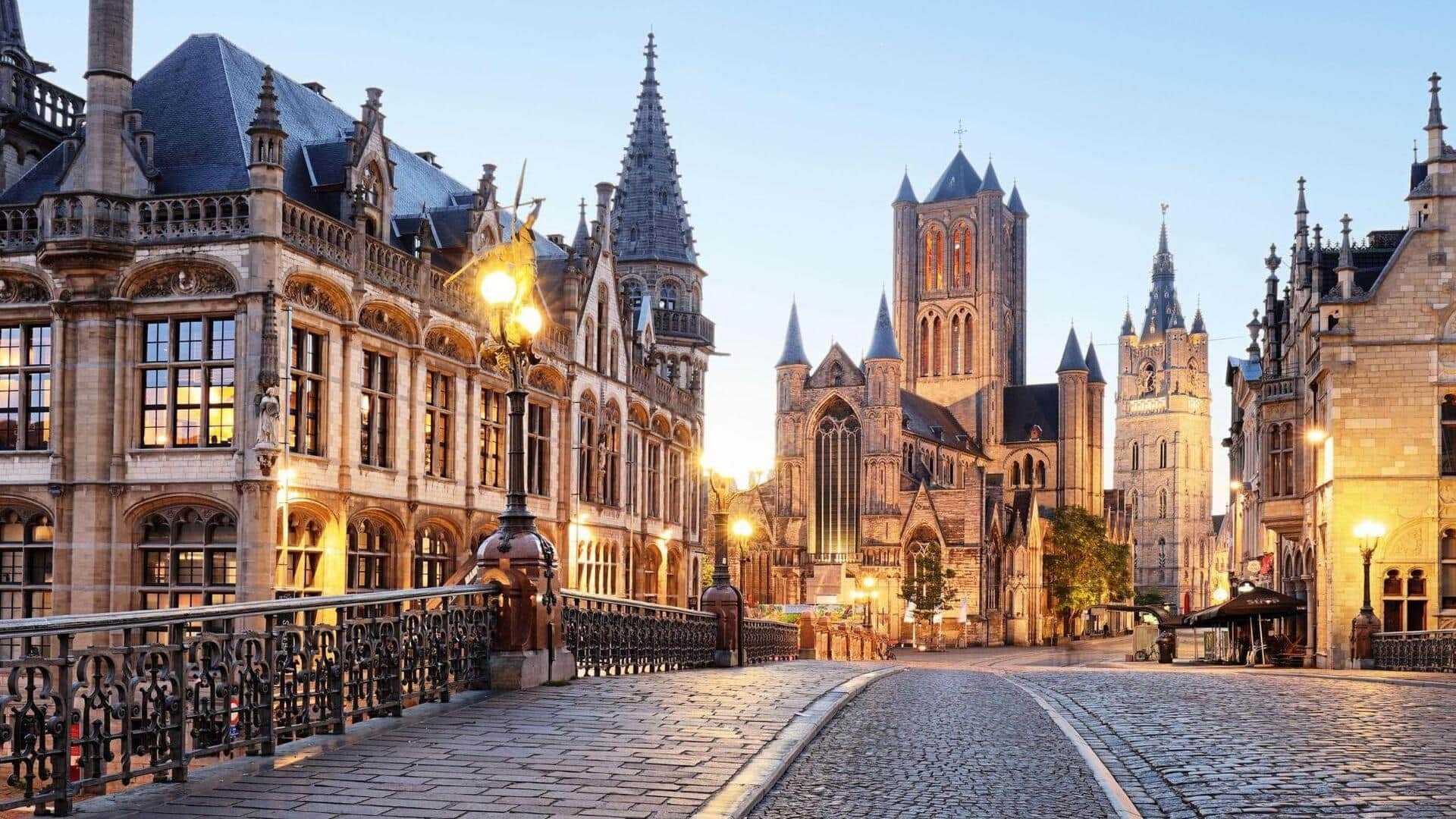 Explore Ghent's medieval marvels: A timeless journey