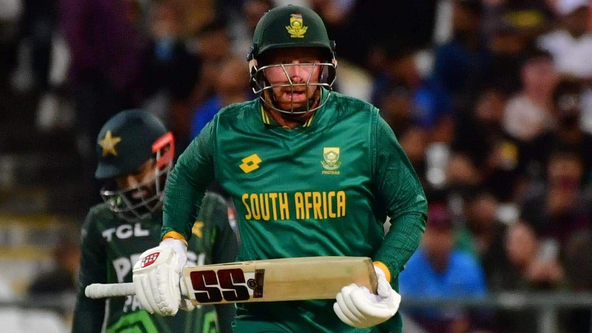 Heinrich Klaasen hammers his third successive 80-plus score in ODIs 