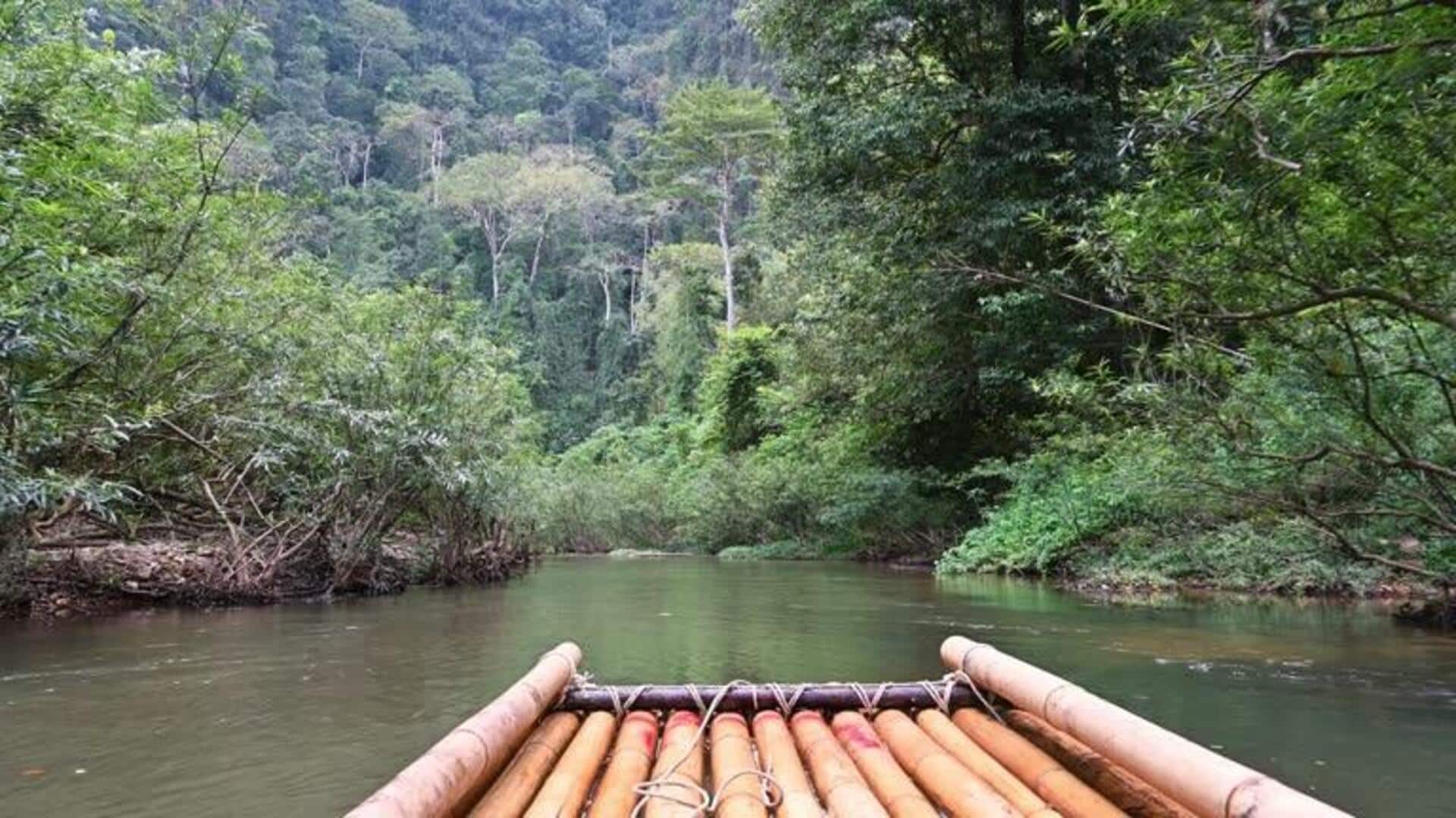 Bamboo rafting in Pattaya: A must for nature lovers Bamboo rafting in Pattaya: A must for nature lovers
