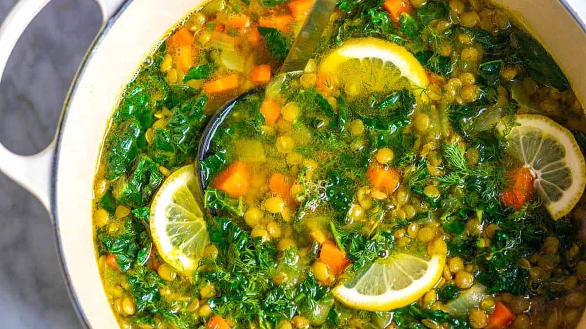 How to boost iron absorption with lentils and lemon