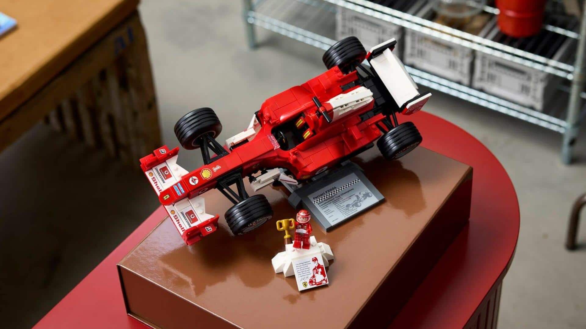 LEGO's latest set brings Schumacher's legendary F1 car to life