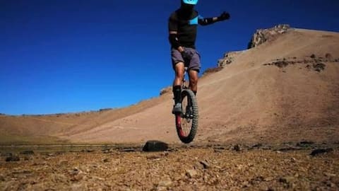 Mountain unicycling: The off-road sport worth trying