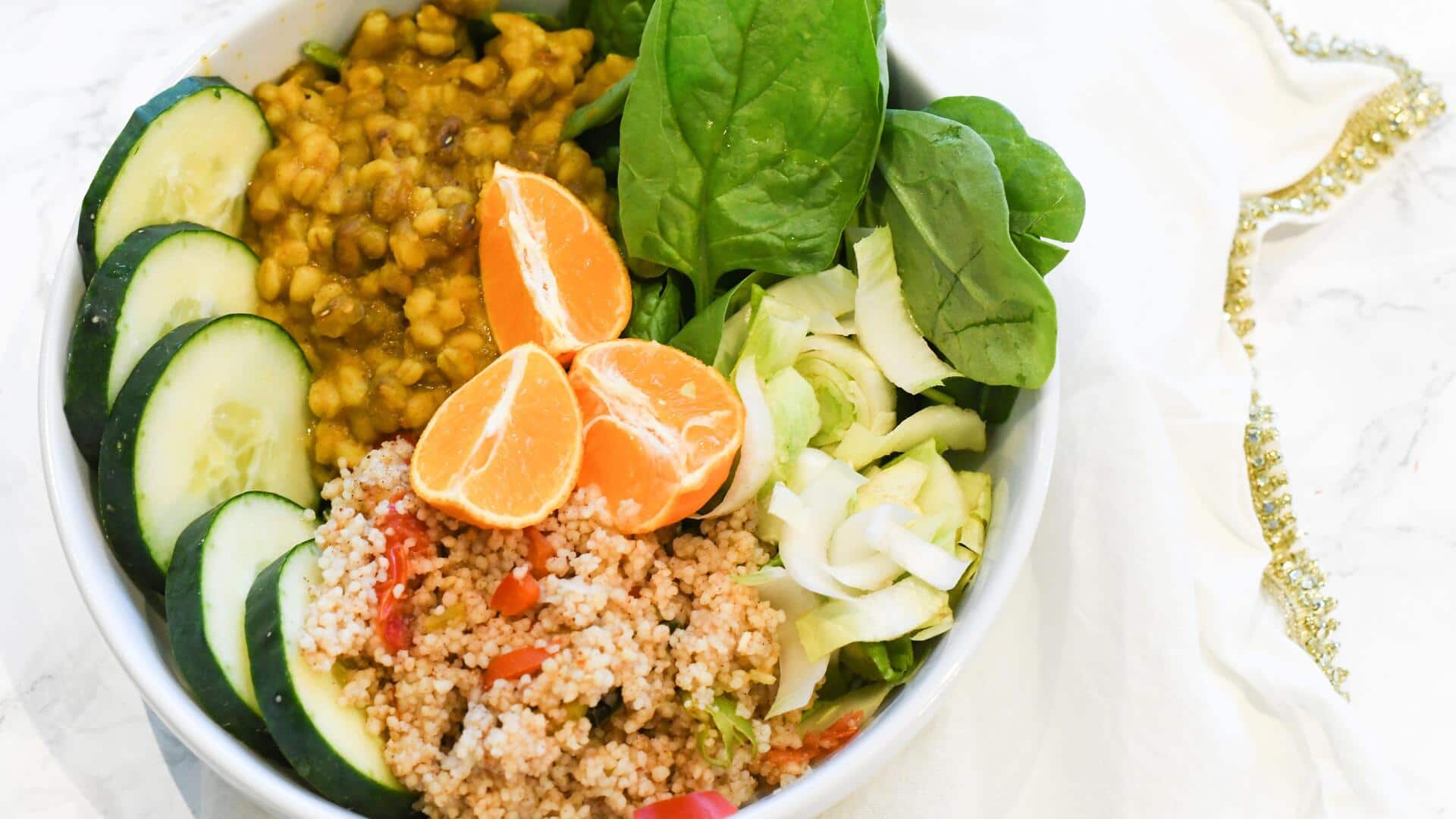 Give your salad a protein boost with lentils