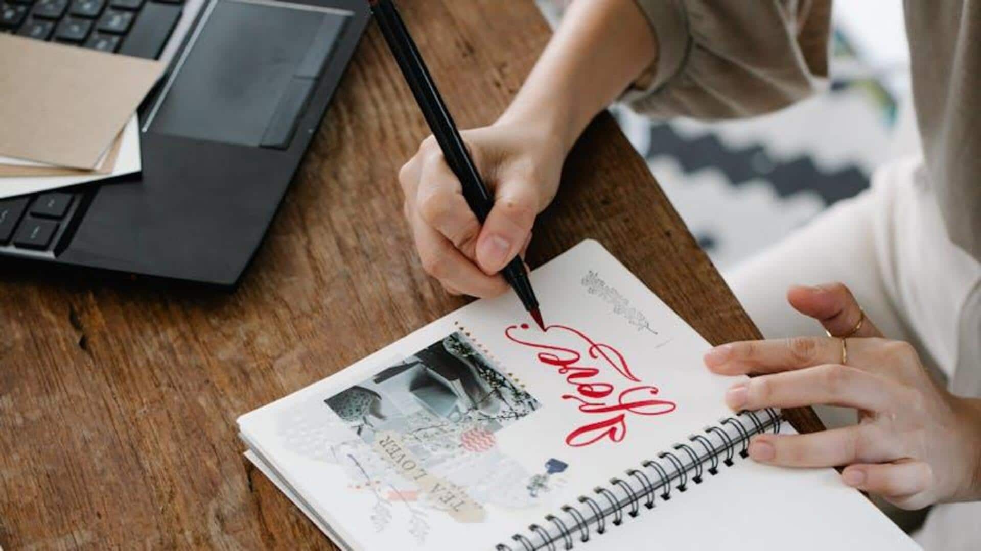 How to practice artistic journaling