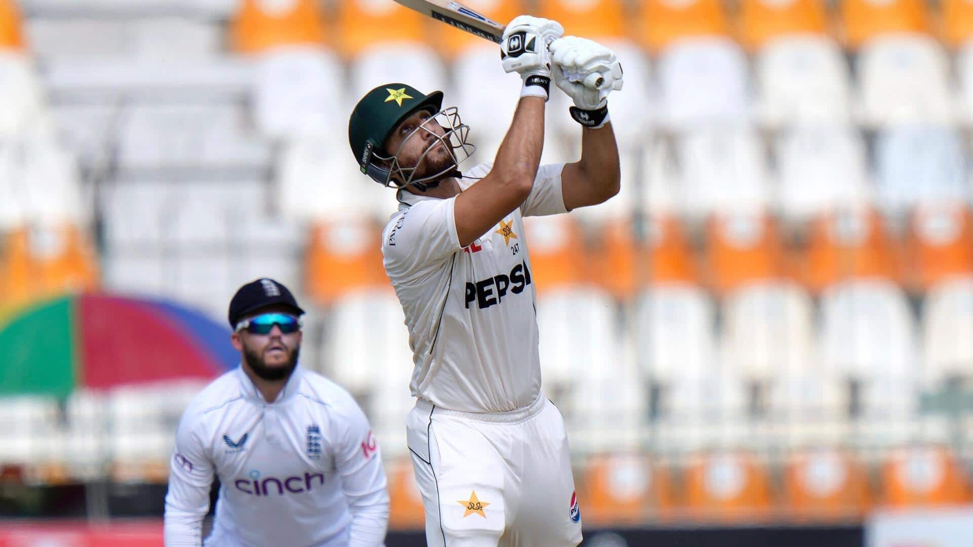 Salman Agha slams 93 vs SA in Lahore Test: Stats 