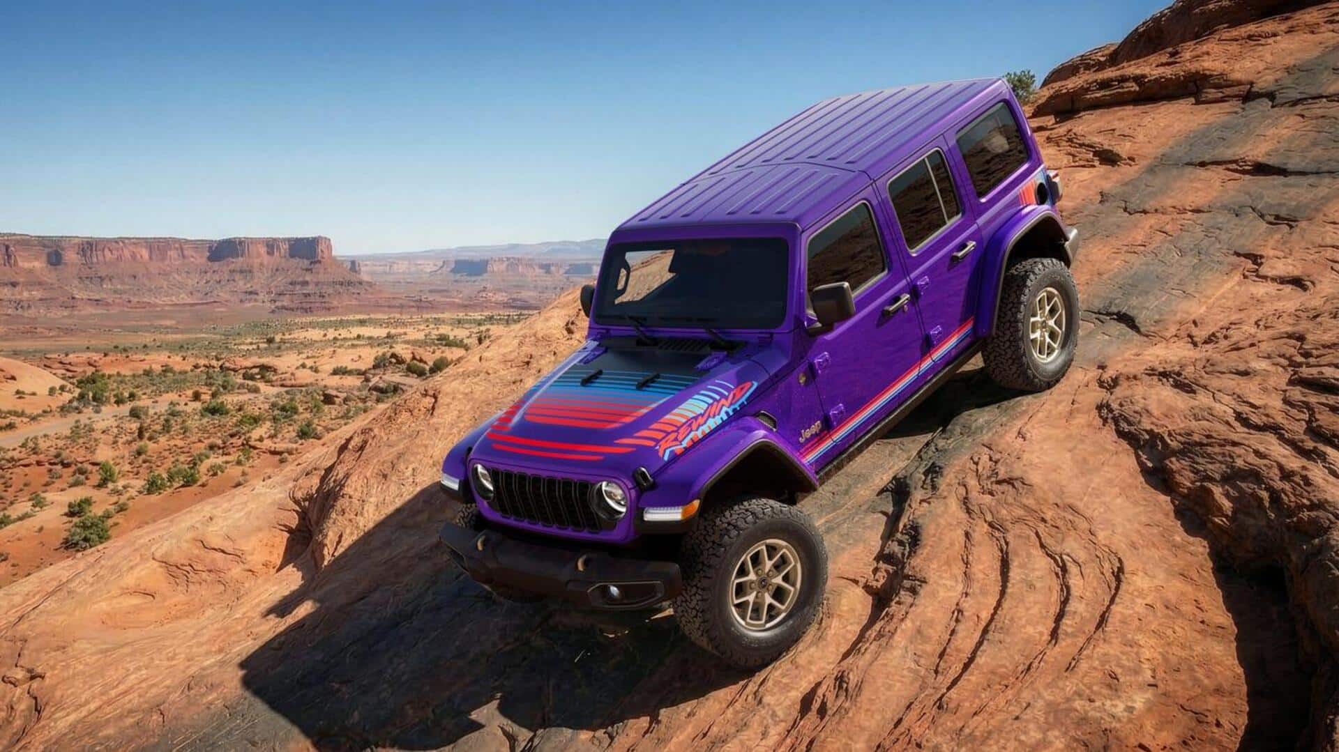 Jeep Wrangler Rewind SUV takes you back to the 1980s