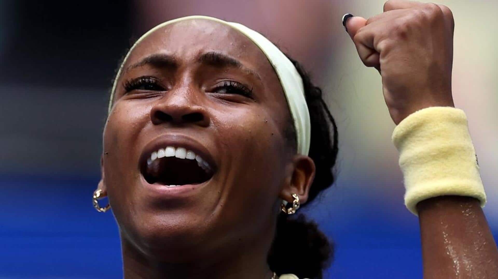 Coco Gauff reaches US Open semi-finals with Mirra Andreeva scalp
