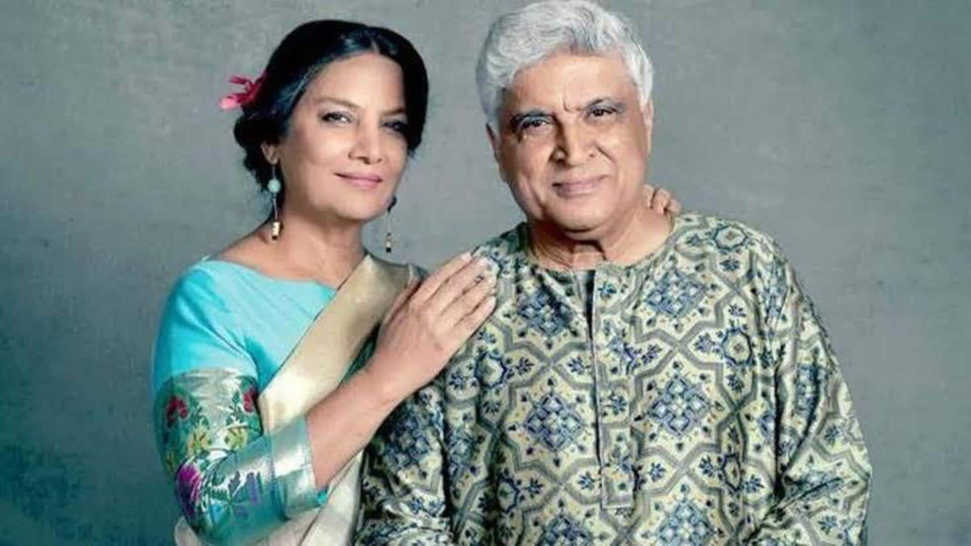 Shabana Azmi recalls Javed Akhtar's early struggles in heartfelt note