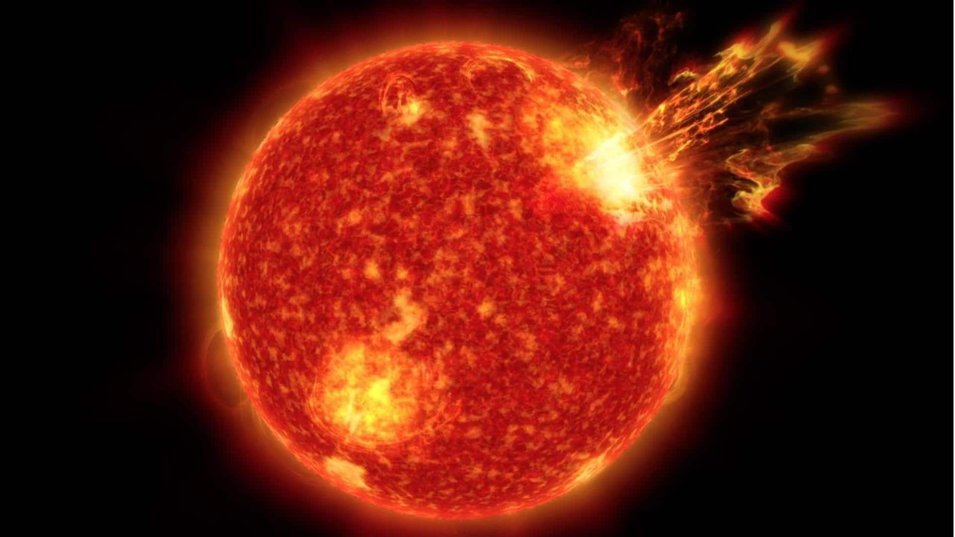 Massive sunspot has quadrupled in size raising solar flare warnings