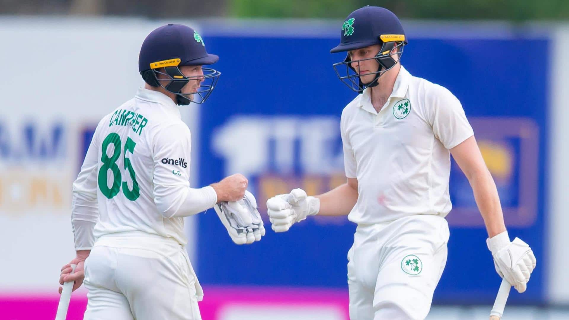 SL vs IRE, 2nd Test: Visitors dominate Day 1 proceedings