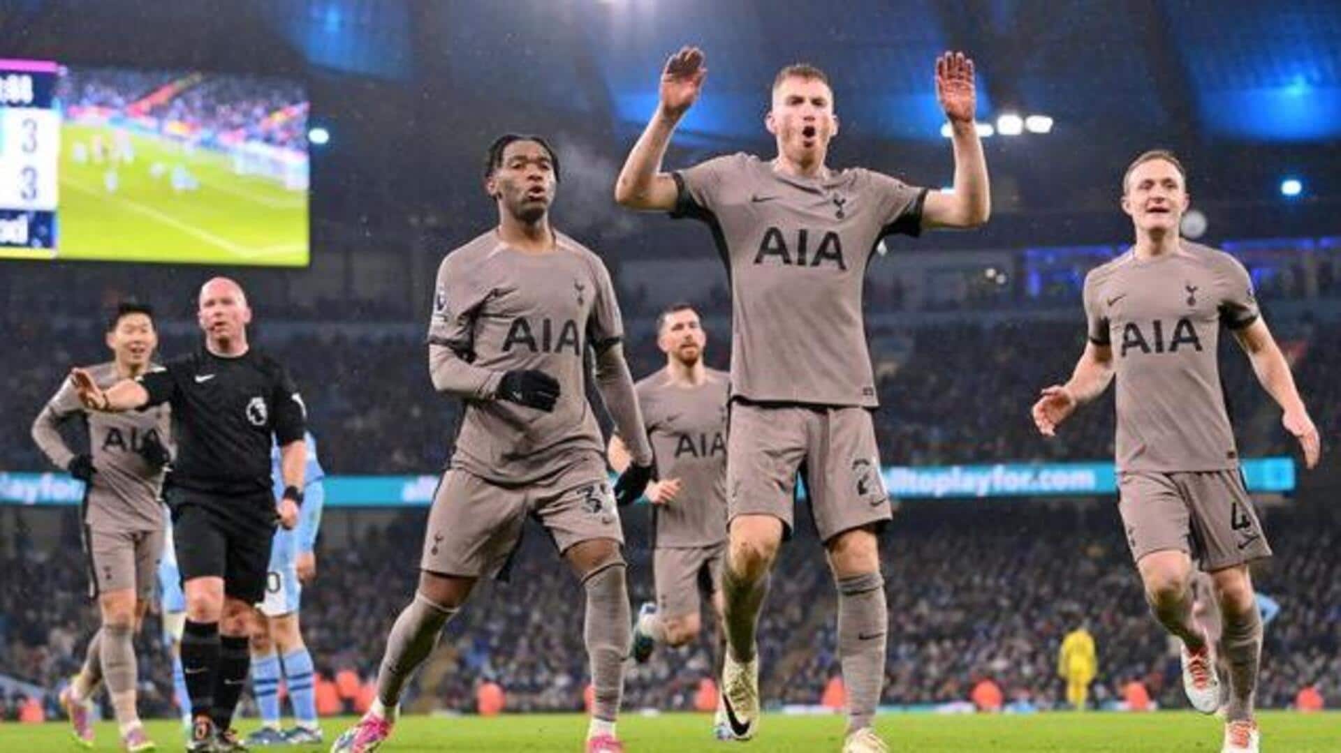 Premier League: Manchester City, Tottenham share spoils in six-goal thriller