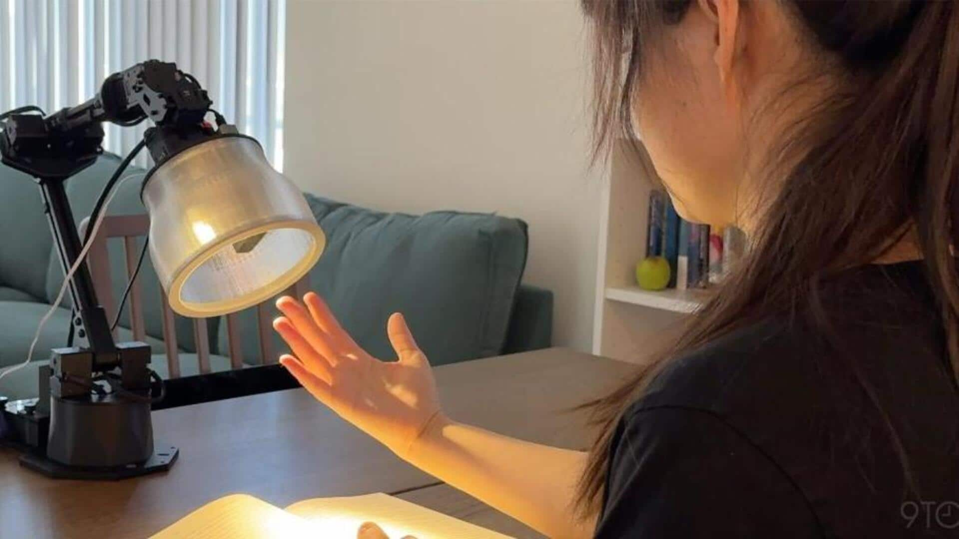 Meet ELEGNT: Apple's robotic lamp that can dance, express emotions