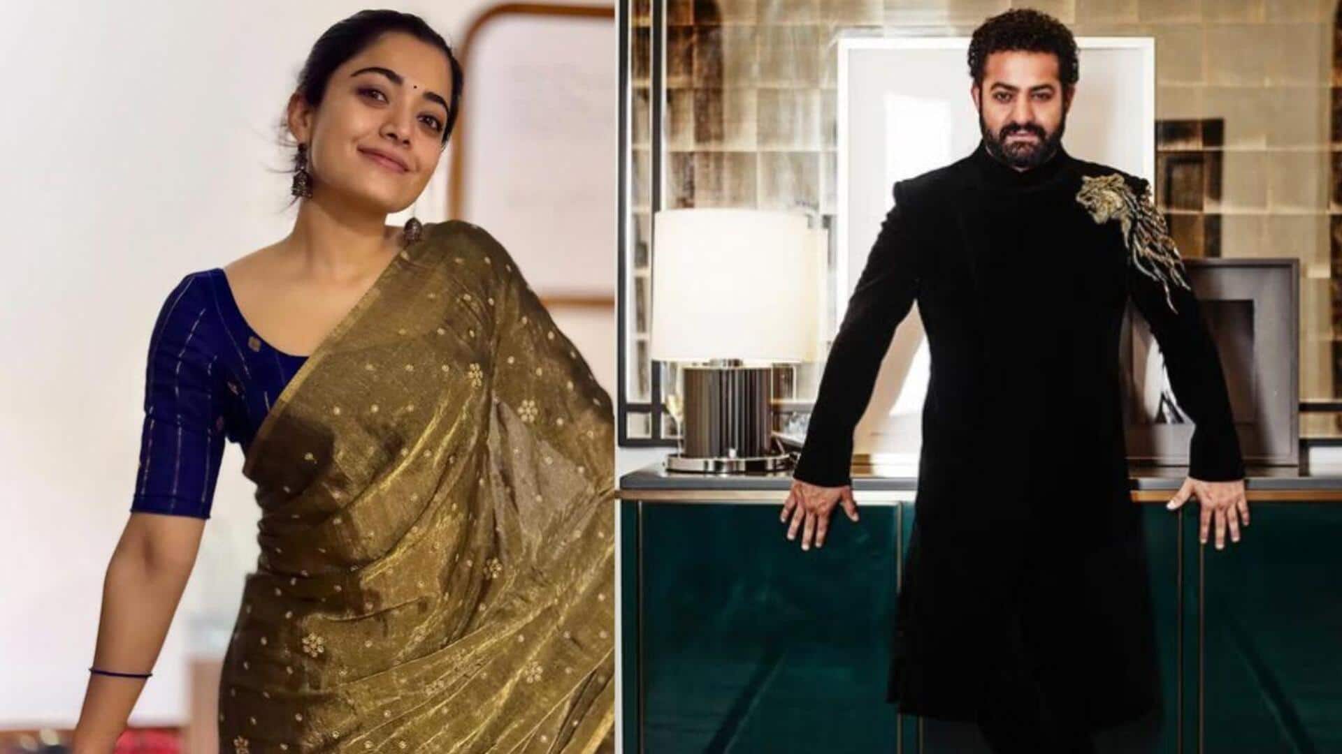 Rashmika might join Jr NTR for special song in 'Dragon'?