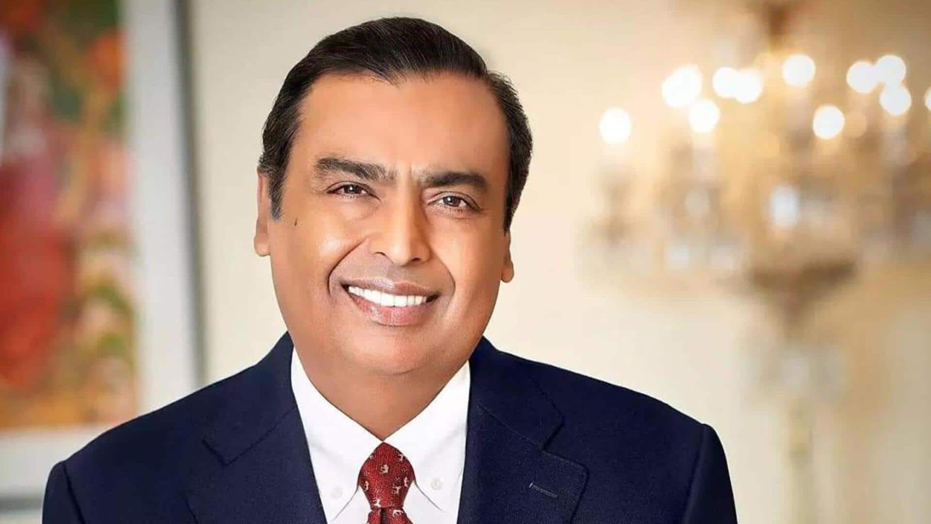 Mukesh Ambani retains title as India's richest 