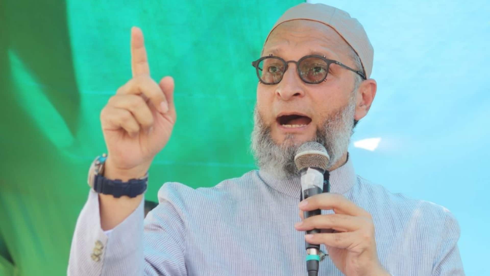 'They should have kept Muslim..': Owaisi's taunts Ram Mandir trust