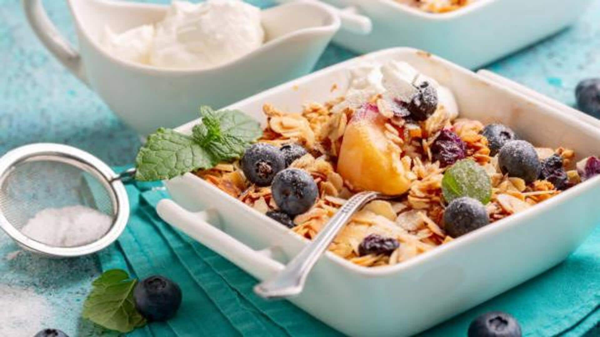 Peach and buckwheat: The perfect breakfast combo