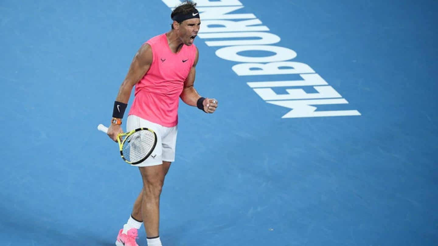 Decoding the stats of Rafael Nadal at Australian Open