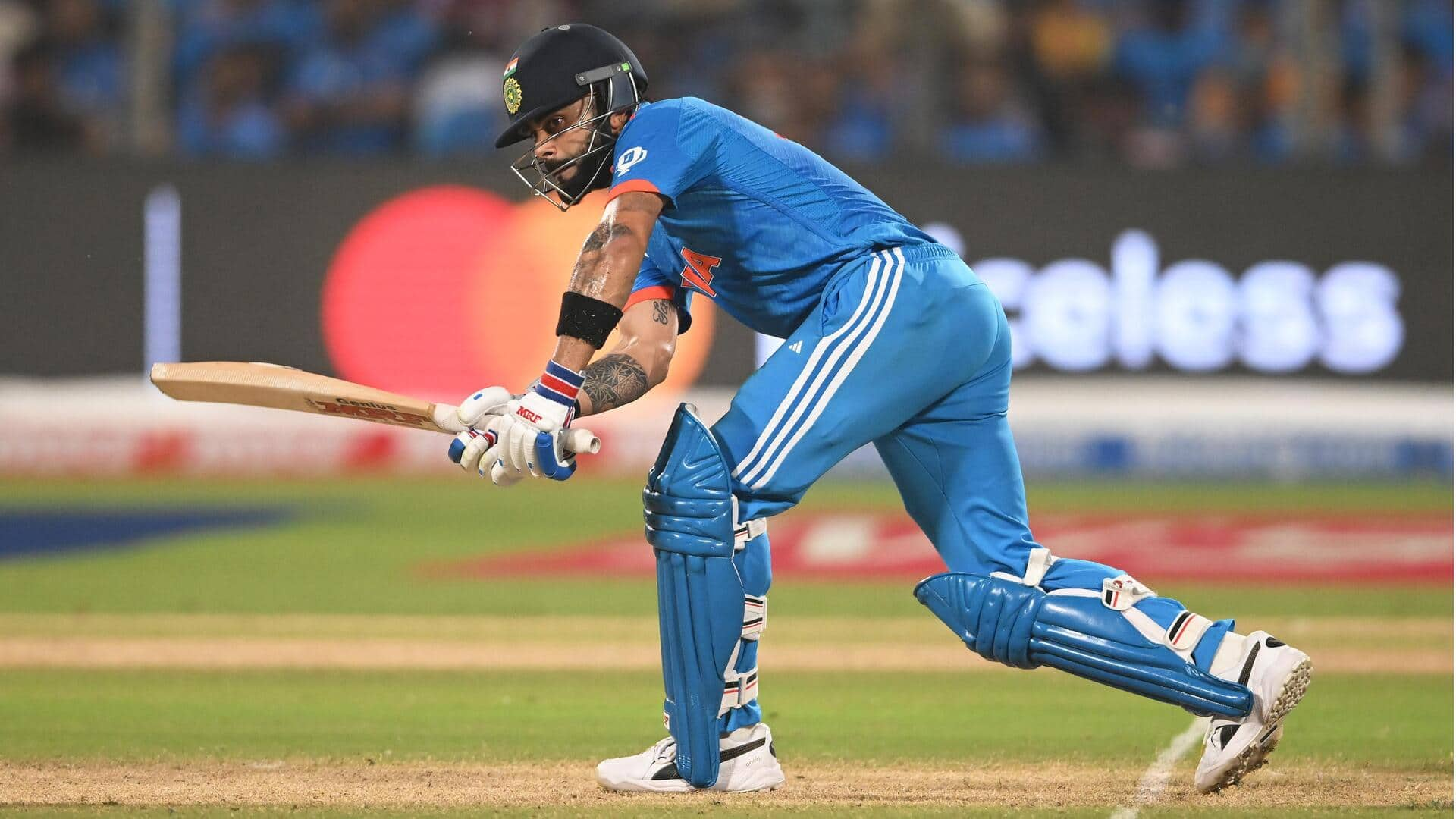 World Cup: Virat Kohli accomplishes 150 sixes in ODI cricket