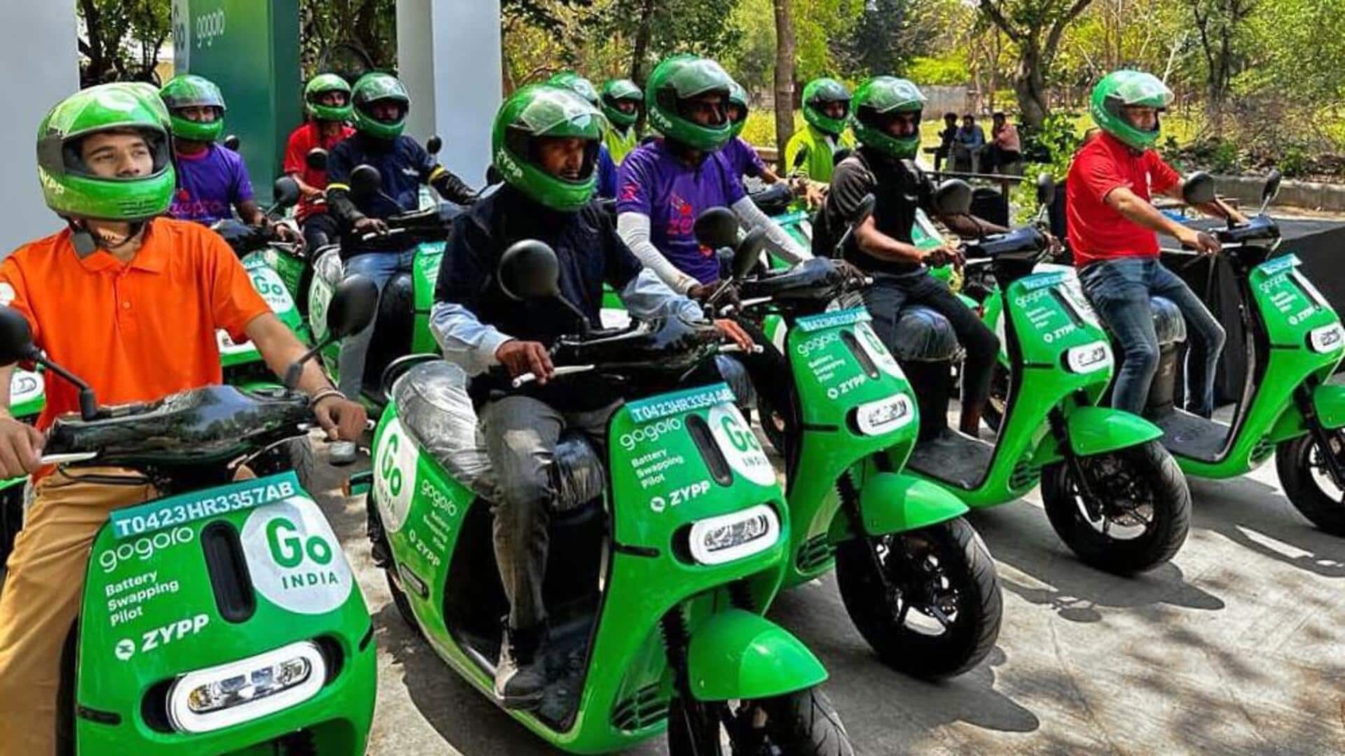 Gogoro arrives in India with battery swapping stations, electric scooter