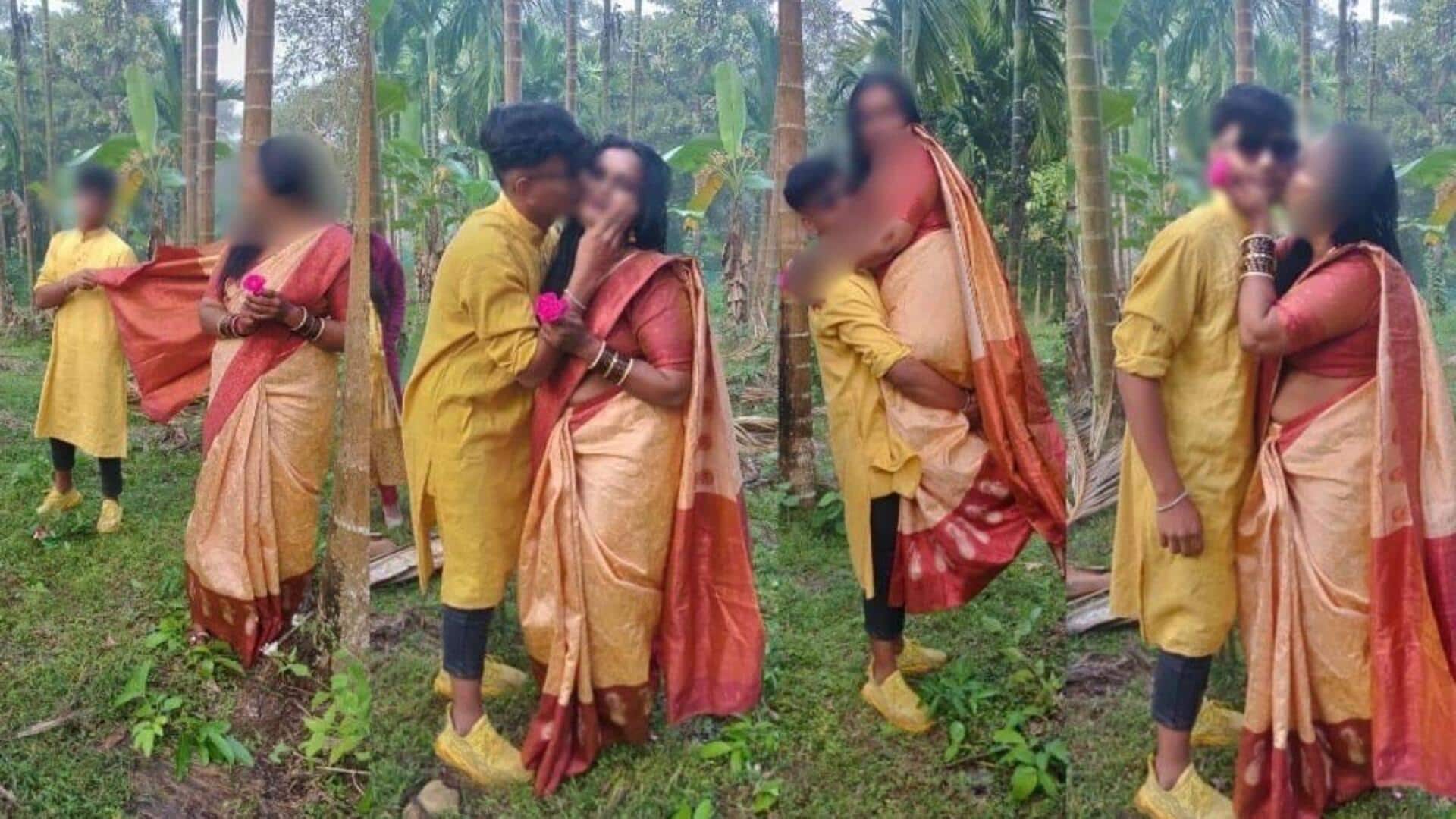 Karnataka: School headmistress suspended after romantic photoshoot with student