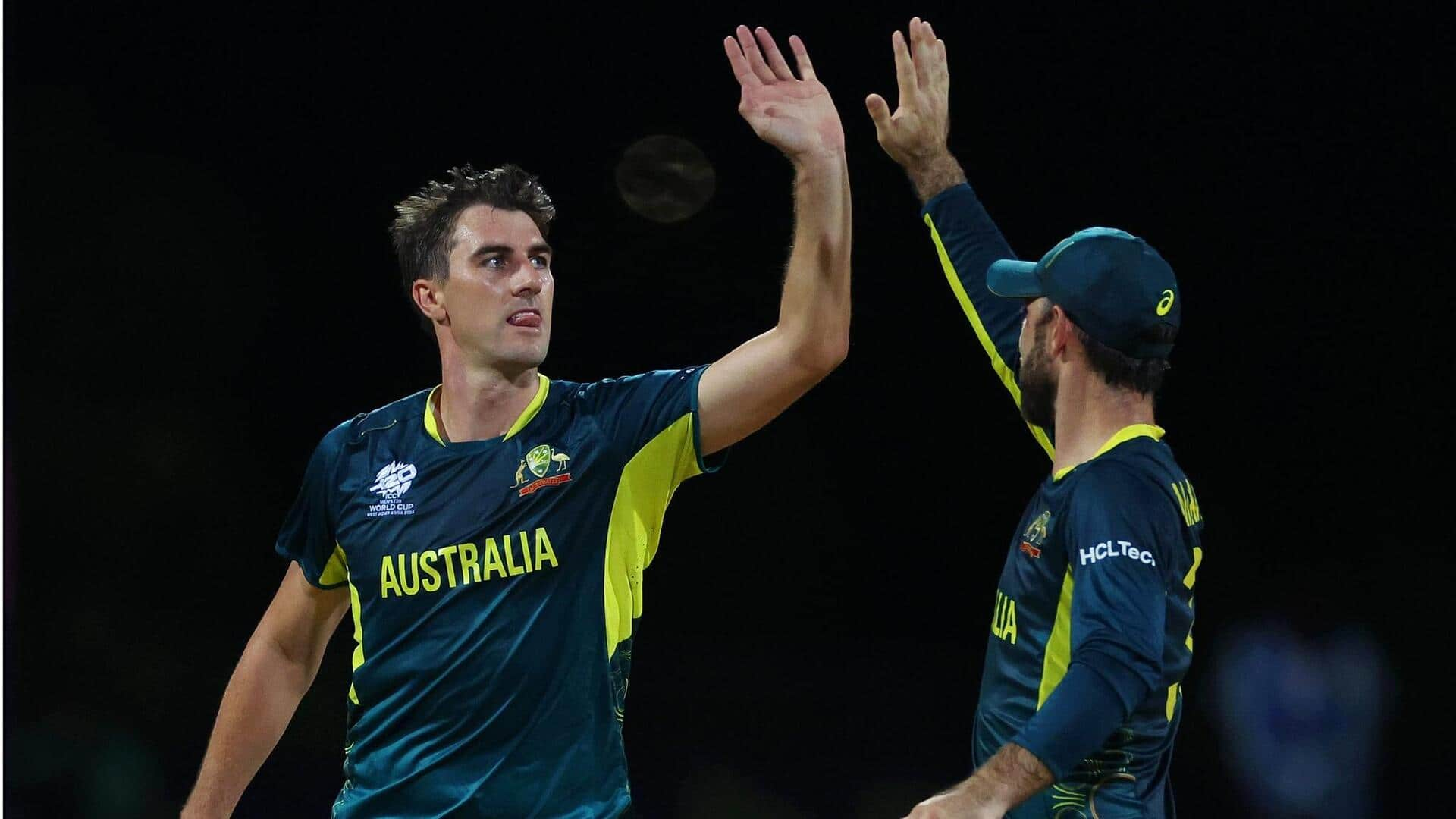 Presenting Australian bowlers with hat-tricks in T20Is