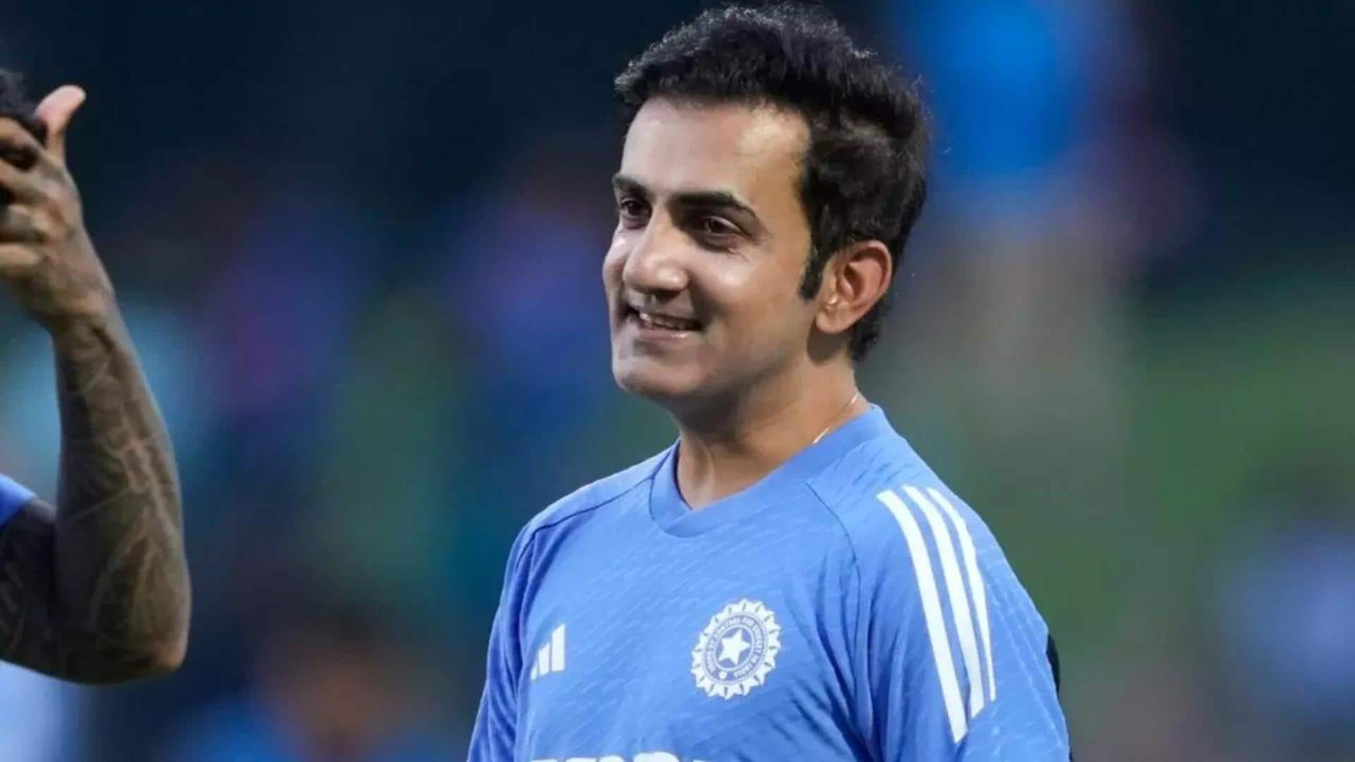 Here's why Gautam Gambhir accepted India's head coach role