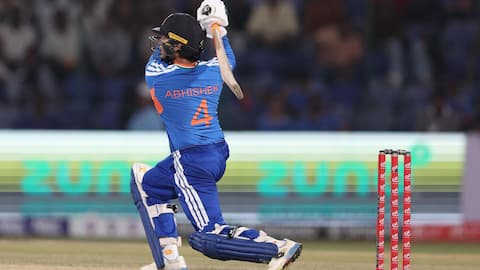 Abhishek Sharma strikes at 234.88 against Rashid Khan (T20s): Stats